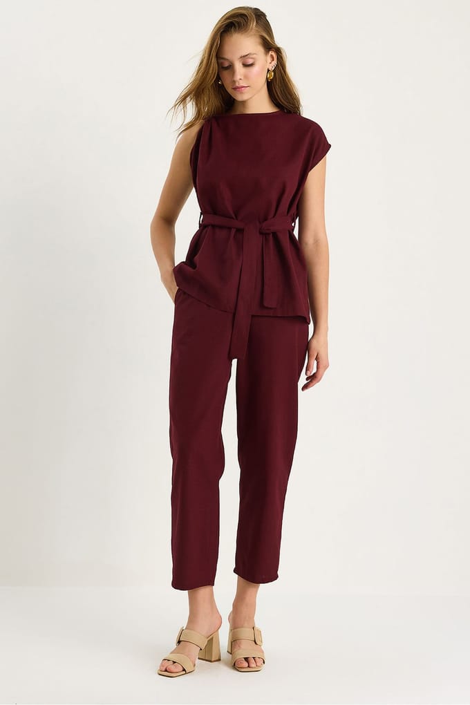 Blouse-Broek Twee Delige Set