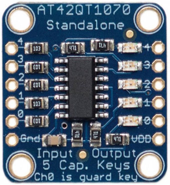 Adafruit 1362 Breadboard (soldeerbaar) Uitbreidingsboard 1 stuk(s)