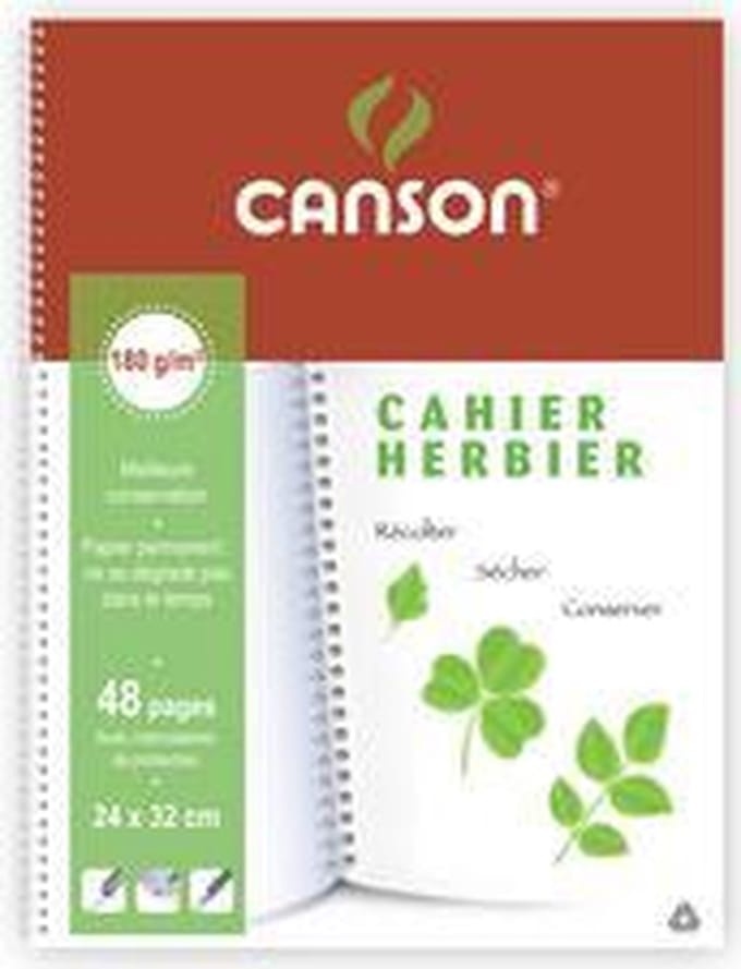 CANSON Cahier poésie et chant, 120 g/m2, 170 x 220 mm