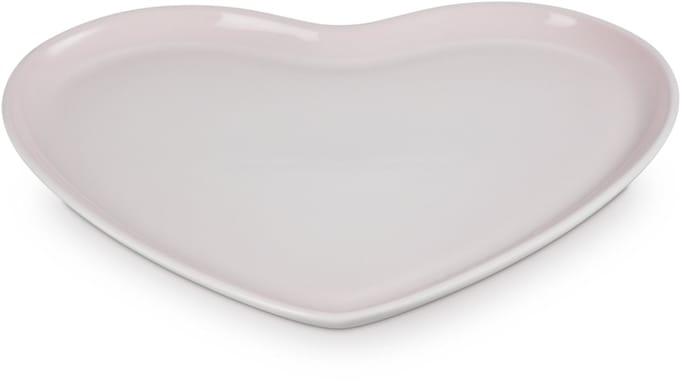 Le Creuset Serveerschaal Hart Shell Pink 32cm