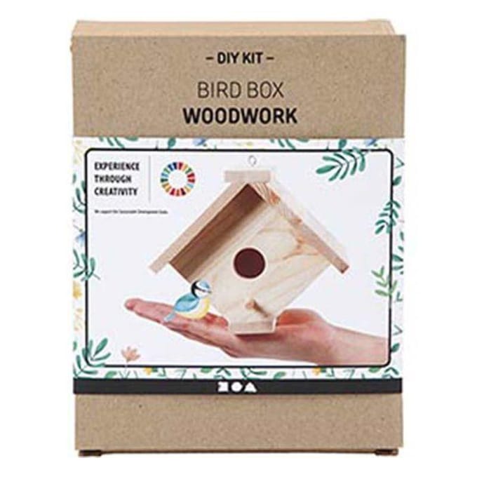 Creativ Company DIY Vogelhuis Grenen 16 cm