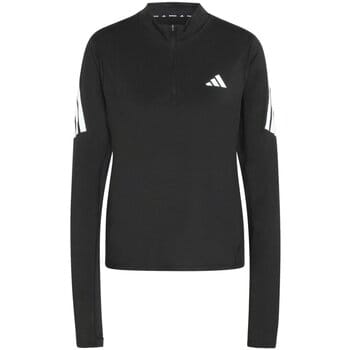 Adidas Performance Adi365 Iconic Hardloopsweater Met Halflange Rits - Dames - Zwart