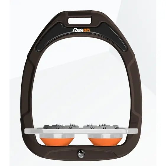 Plat Ultra Grip Bruin/Grijs/Oranje Flex-On Green Composite