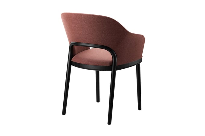 Thonet Stoel 520 PF - Mood 3105 Oud roze