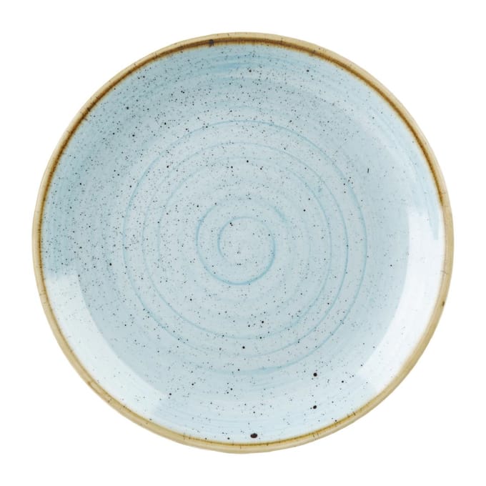 Churchill Stonecast Duck Egg Evolve Coupe Bord 28.8cm (12 stuks)