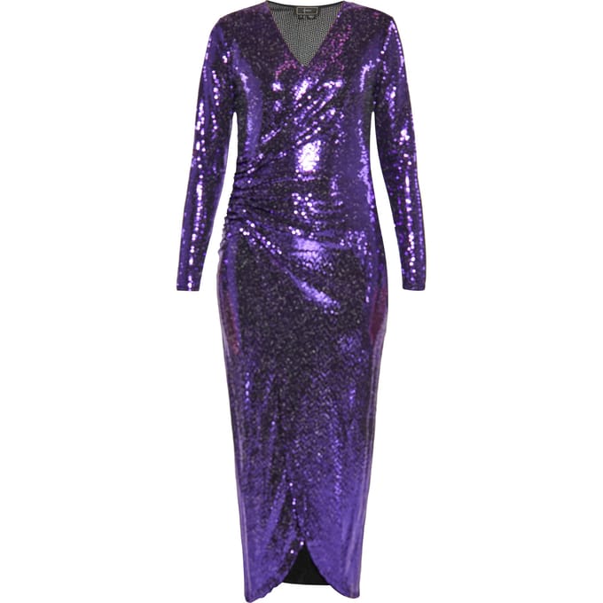 Faina Jurk Dames violet