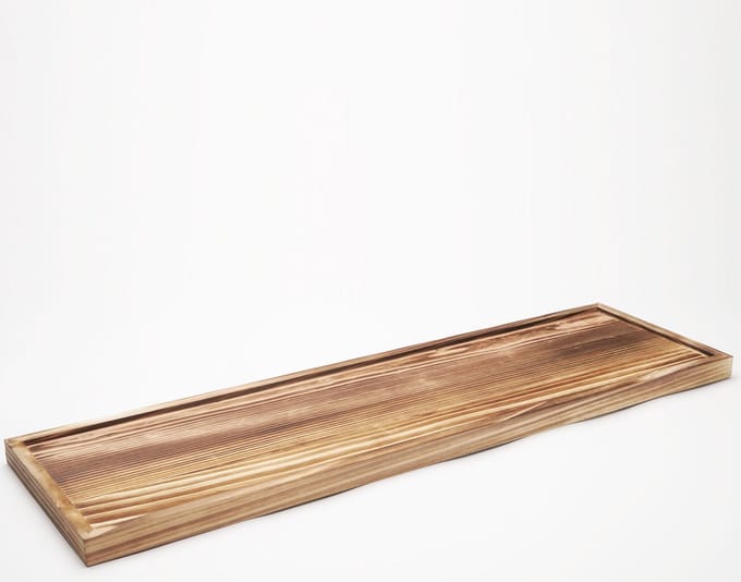 Konro - Houten Basis voor Diatomiet - 81,5x28x2,5cm