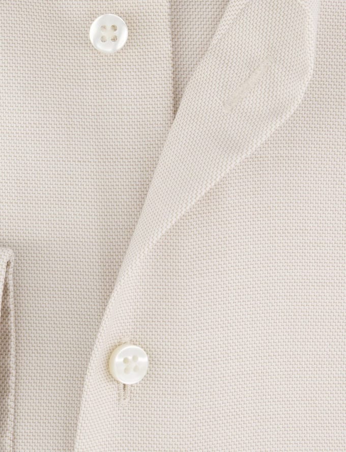 Eterna business overhemd beige