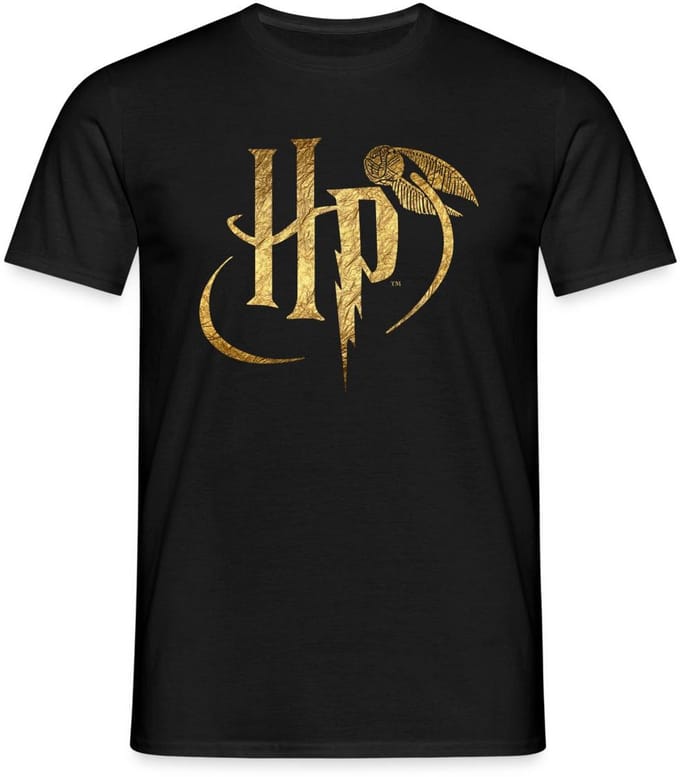 Harry Potter Logo HP T-Shirt Heren