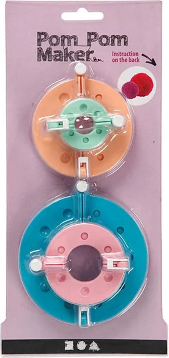Creativ Company - Pompom Maker 4pcs.