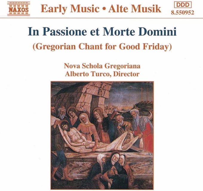 Nova Schola Gregoriana - In Passione Et Morte (CD)