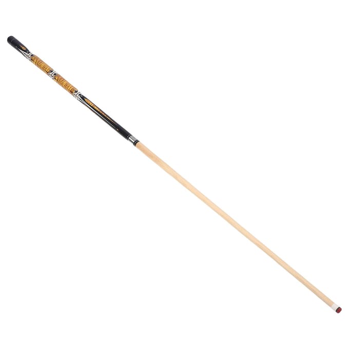 2-delige Poolkeu van Esdoornhout 13 mm Tip 1,45 m Lengte 12 Biljartkeu Biljartstok beige