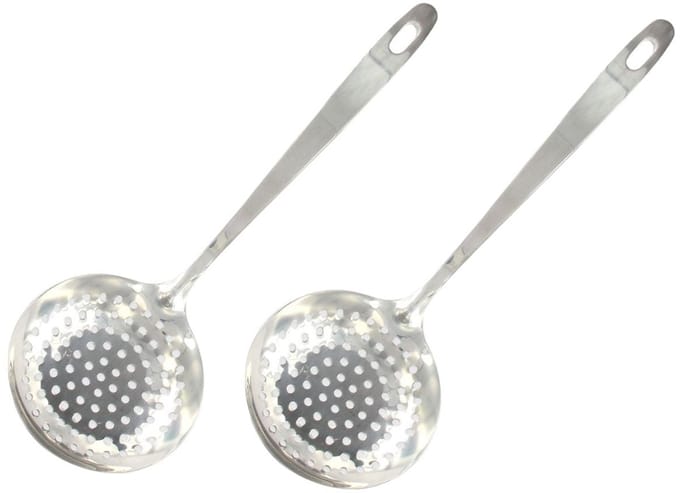 Set van 2 RVS schuimspaan 32 cm Fackelmann Oxford