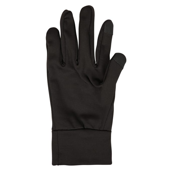 Mountain Warehouse Unisex Volwassen Touchscreen Handschoen Liner (Zwart)