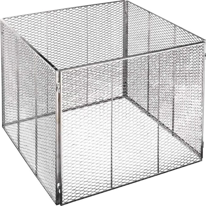 Compostbak vierkant 80x80x70 cm - Strekmetaal - Tuincomposteer Systeem