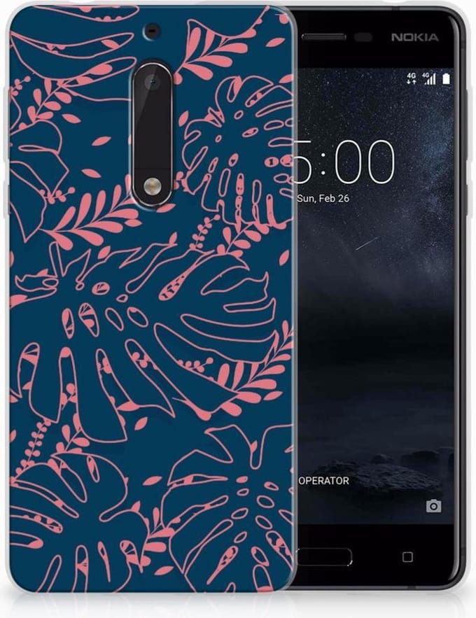 Nokia 5 TPU Case Palm Leaves