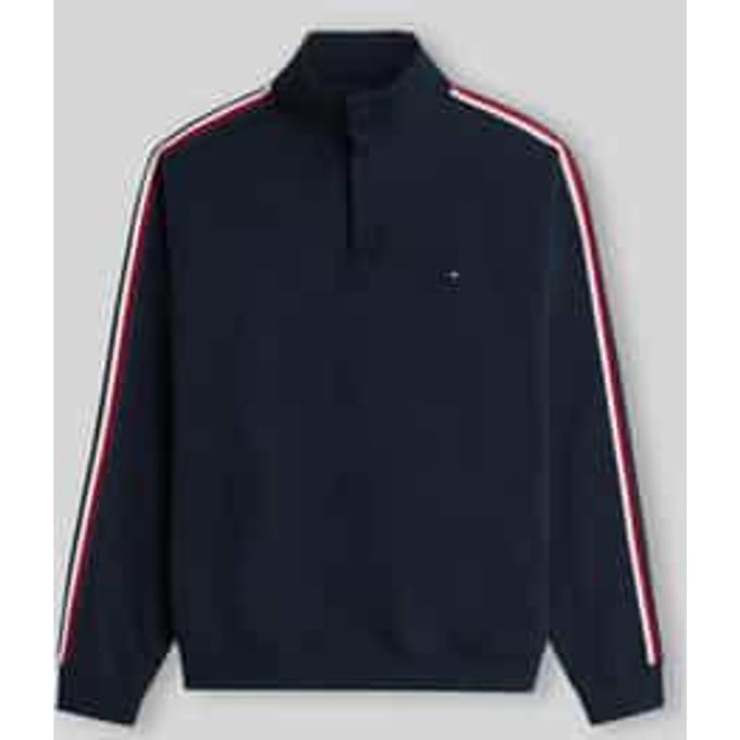 Regular fit sweatshirt van puur katoen