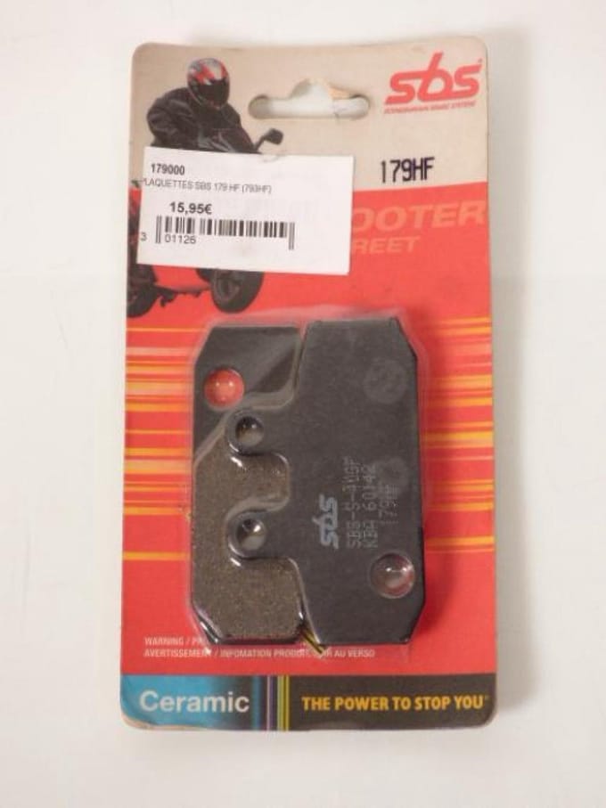 Plaquette de frein SBS pour Auto 793HF / 179HF Neuf