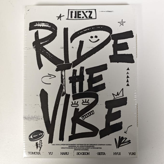NEXZ - [RIDE THE VIBE] Korea 1e Single Album Vibe