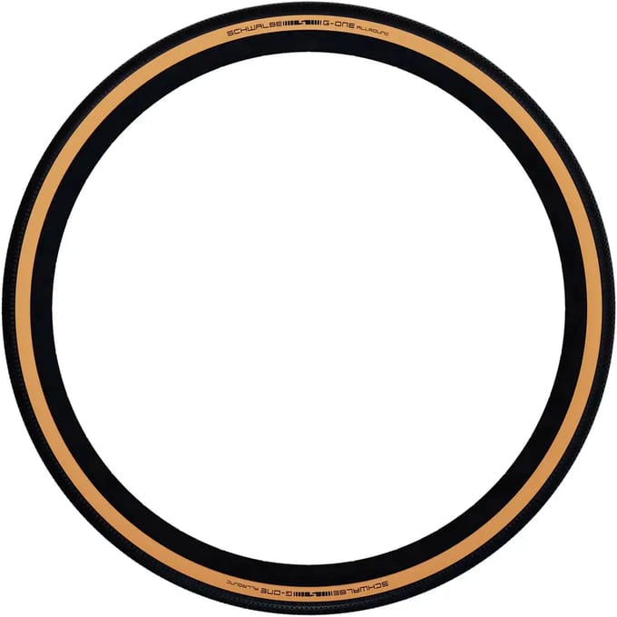 Vouwband Schwalbe G-One Allround RaceGuard 28 x 1.35 / 35-622 mm - bronze sidewall