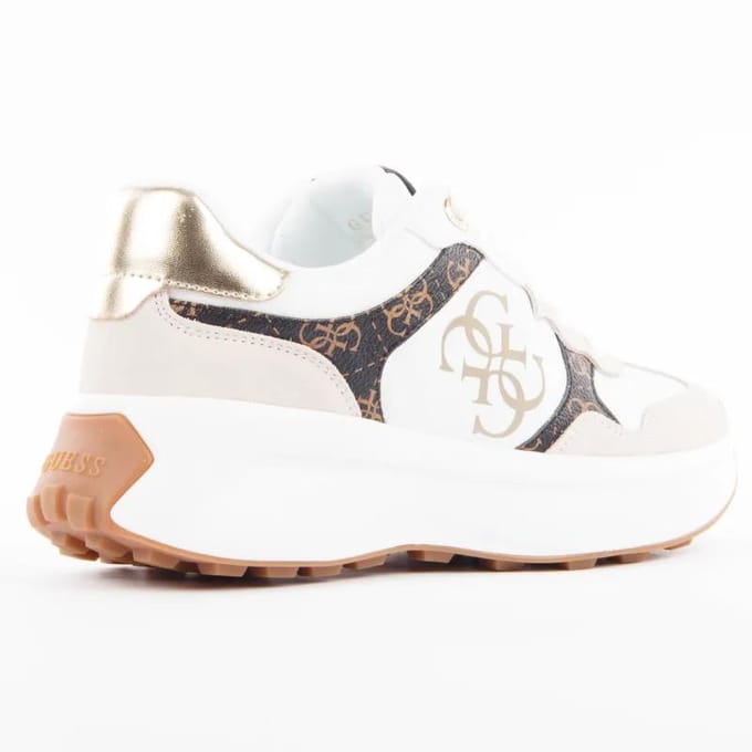 Guess Luckei Sneakers - Dames - Wit - Maat 41