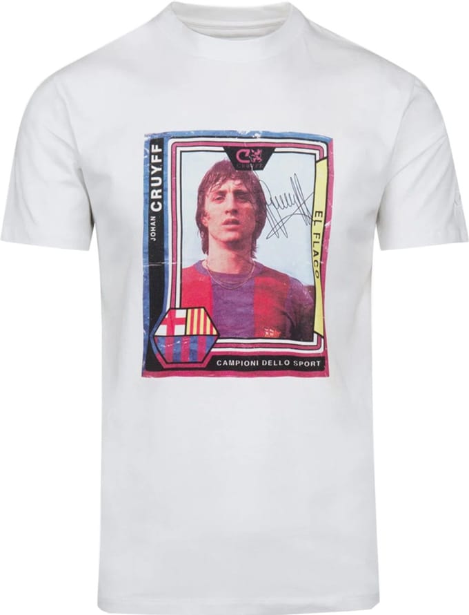 Cruyff - Memorial Barcelona T-Shirt - Wit - L