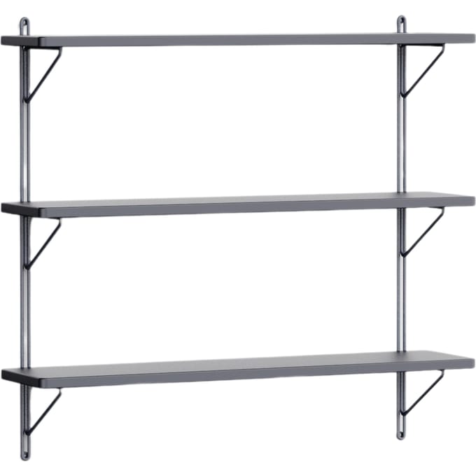 NINE Inline wandplank klein - dark grey
