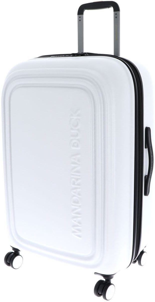 MANDARINA DUCK trolley Logoduck + Trolley Blanc wit 70cm