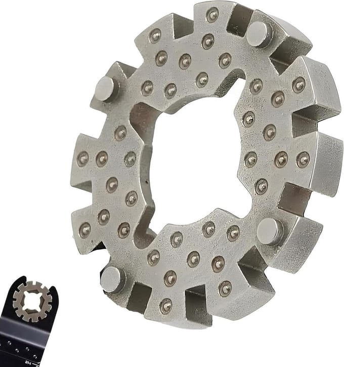 Universele adapter voor oscillerende zagen - Multicutter accessoire voor elektrisch gereedschap