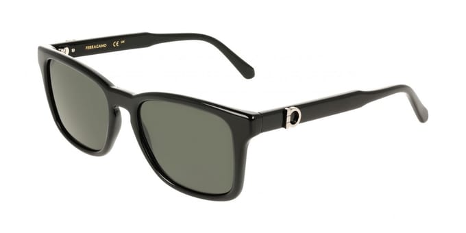 Ferragamo SF2086SE Black 55/19/150 MAN Zonnebrillen