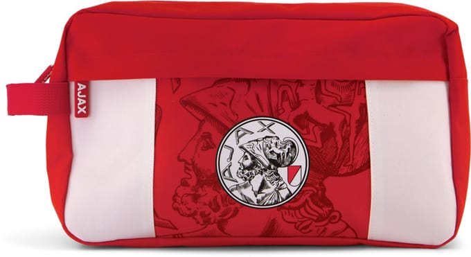 Ajax-toilettas wit rood wit