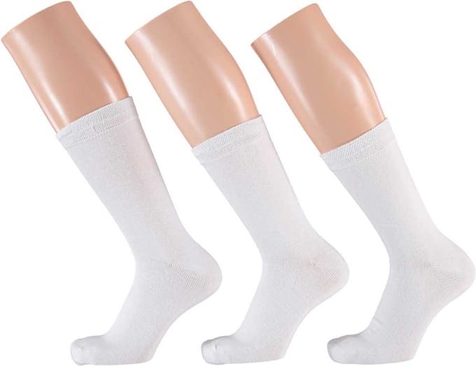 Apollo Sokken Katoen Wit 40-46