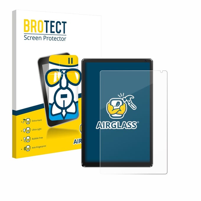 Screenprotector voor Whitedeer WHEC107BK 10.1" Beschermglas transparant