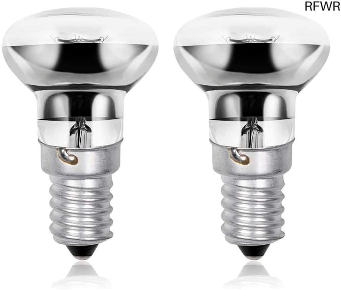 RFWR® Lavalamp met ontspannend effect en reservelamp - 39,5 cm