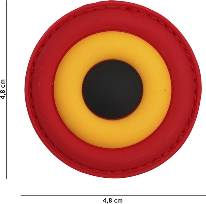 101 Inc Embleem 3D Pvc Belgium Air Force  9016