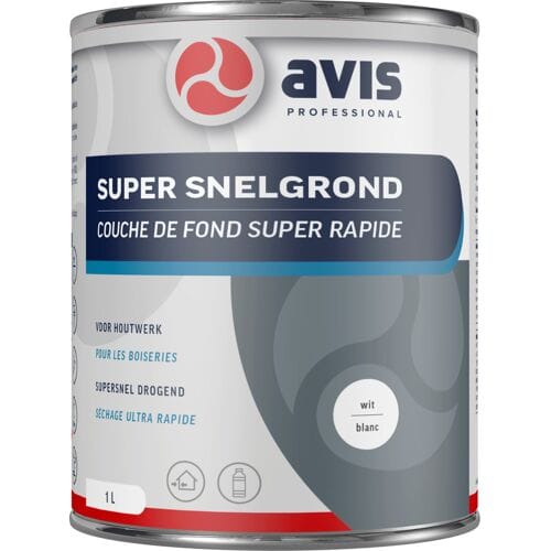 Avis Super Snelgrond Wit 1 Ltr