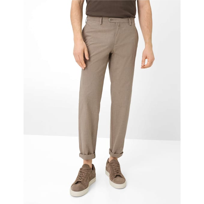 Brax Heren Chino  Style SILVIO WALNUT, bruin, maat 40/36