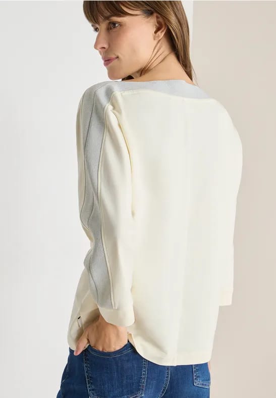 Batwing shirt met tape