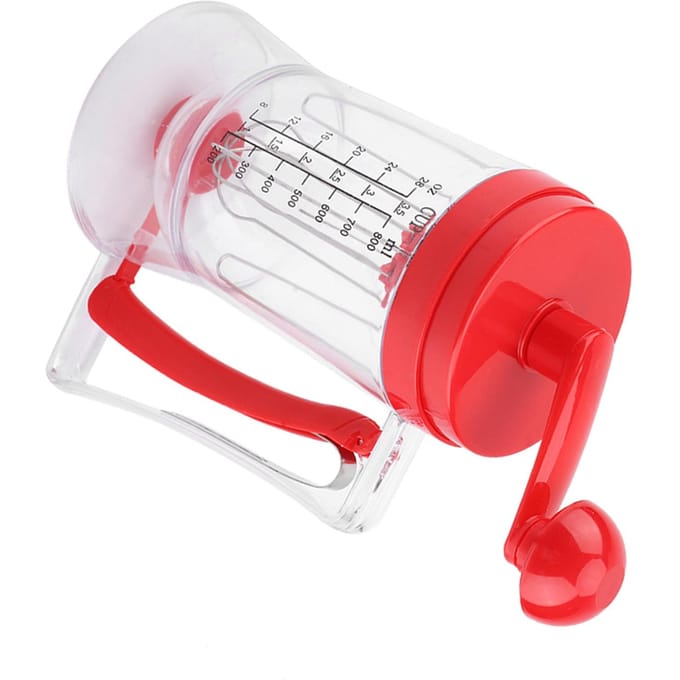 Handheld Handmatige Pannenkoek Cupcake Beslag Mixer Dispenser Blender Machine Bakgereedschap
