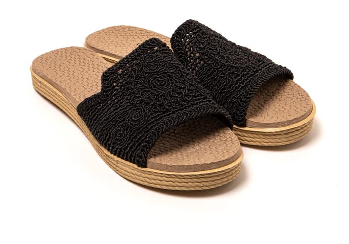 Brasileras Sandalen Damen-Zwart-39