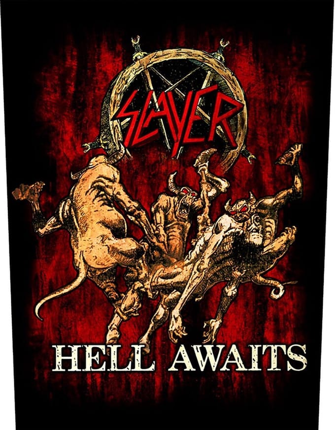 Slayer - Hell Awaits Rugpatch - Multicolours