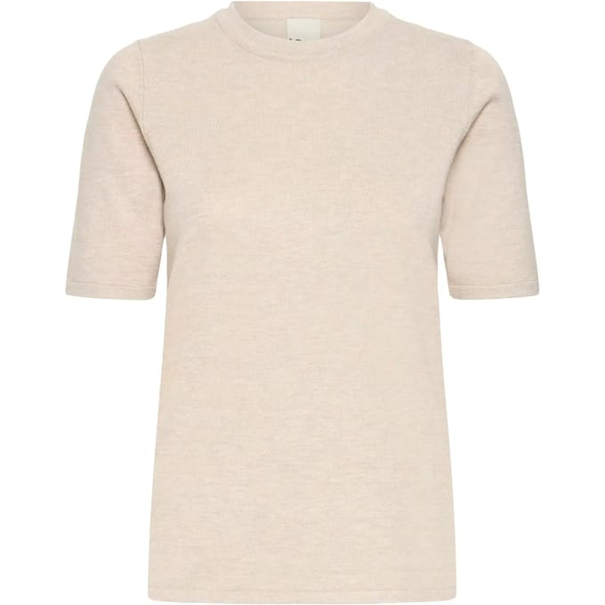 ICHI - IHLULS O-NECK SS - Dames - Gebreide truien