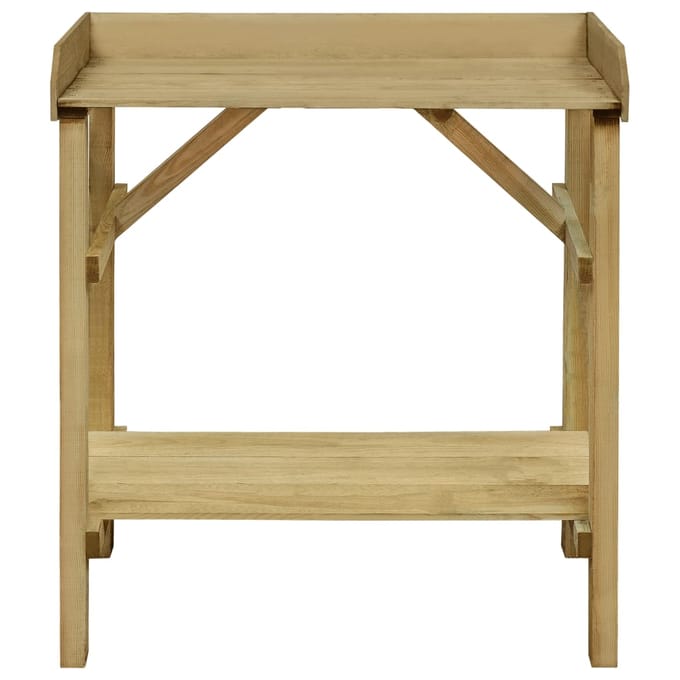 vidaXL - Oppottafel - 75x40x90 - cm - geïmpregneerd - grenenhout
