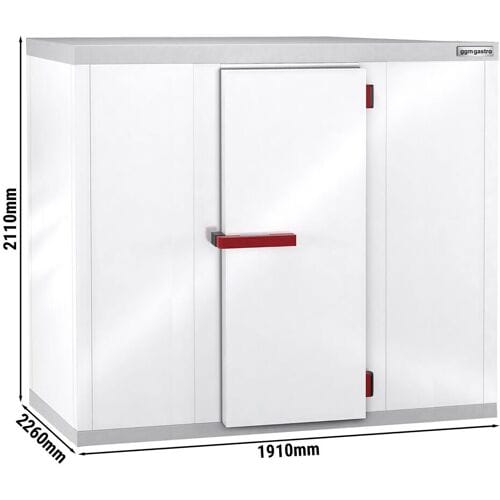 GGM Gastro Kühlzelle - 1910x2260mm - 7,17m³ Wit