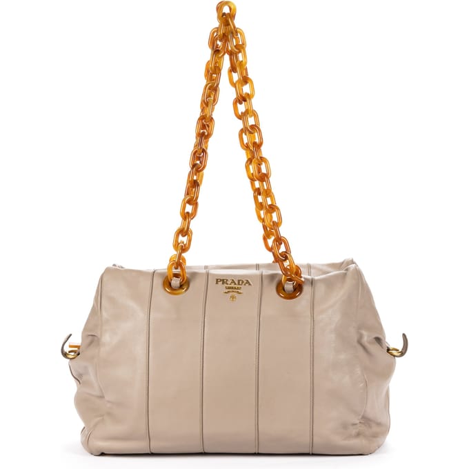 Pomice Chain Handle Hobo   schoudertas