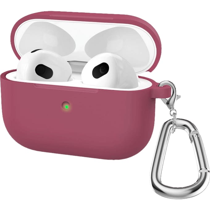 CaseBody Stevig Siliconen AirPods 3 Hoesje Rood