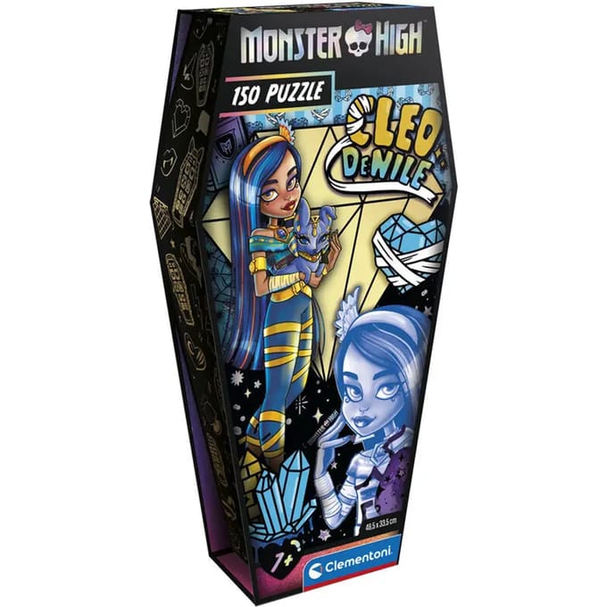 Clementoni - Puzzel - 150 Stukjes - Monster High Coffin Pack Cleo - Puzzel Voor Kinderen vanaf 7 Jaar