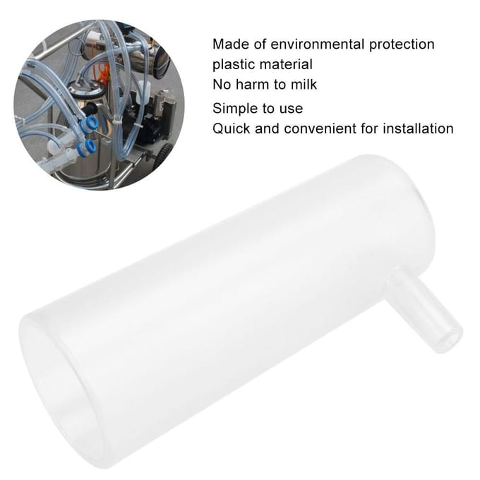 HL M13A Gobelet à lait en plastique Accessoire de machine à traire Outil de traite pour bovins, moutons et chevaux