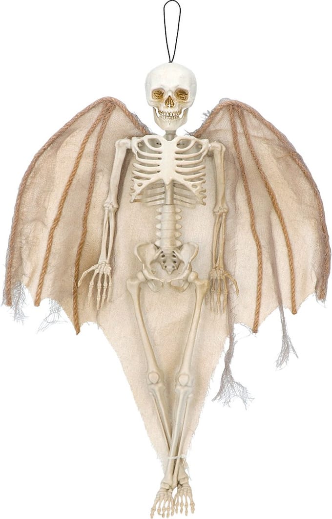 Boland - Decoratie Skelet engel - Horror - Halloween - Versiering