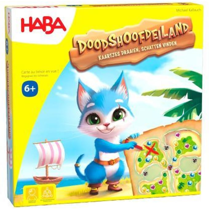 Doodshoofdeiland - Coöperatief spel - 6+